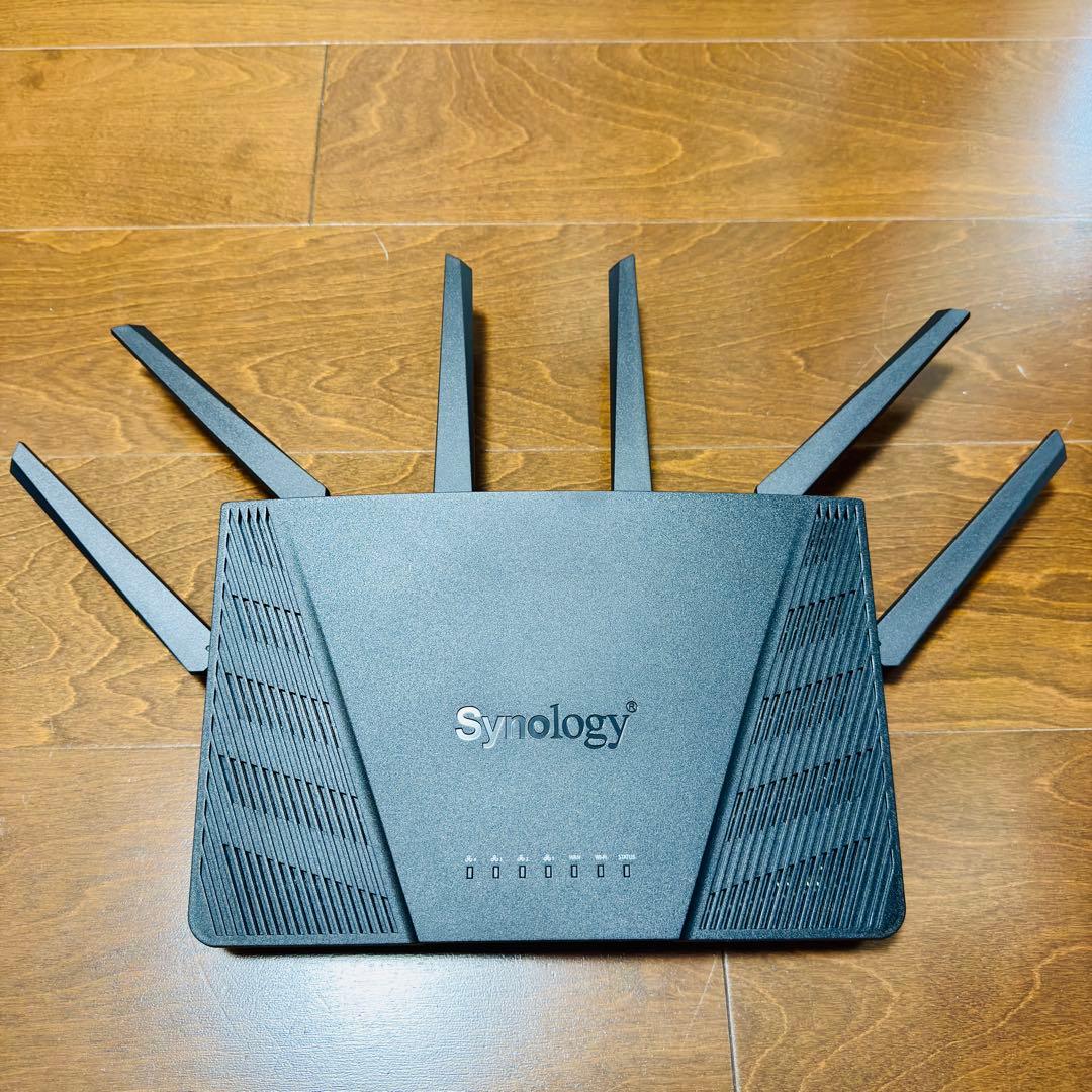 【新品・未使用品】 Synology RT6600ax 安定/高性能 WiFi6