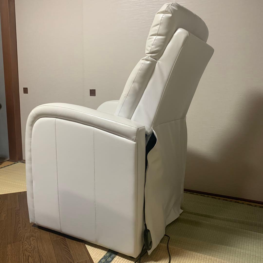 美品 まつエク まつげ エクステ エステ リクライニングソファ 1人掛け 電動