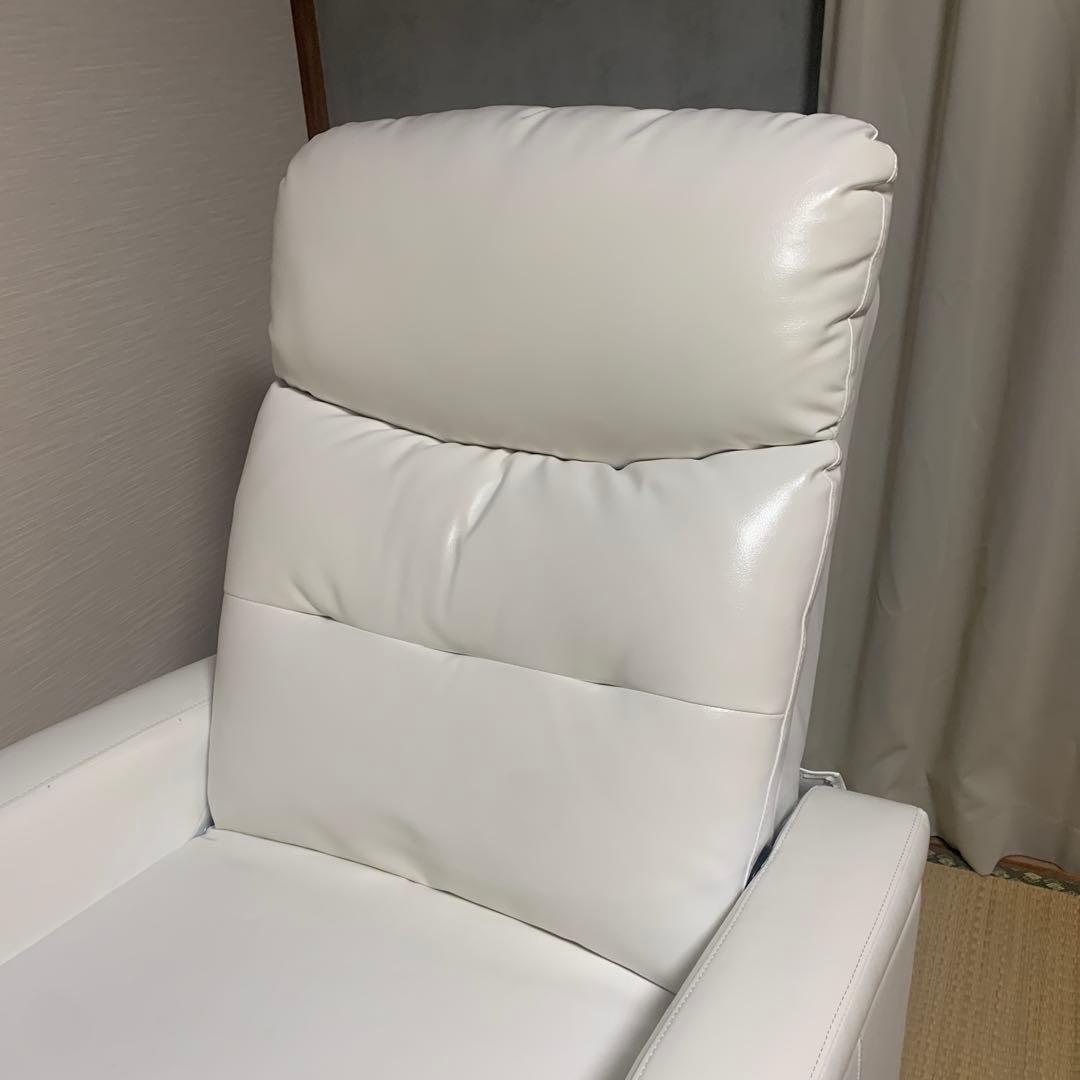 美品 まつエク まつげ エクステ エステ リクライニングソファ 1人掛け 電動