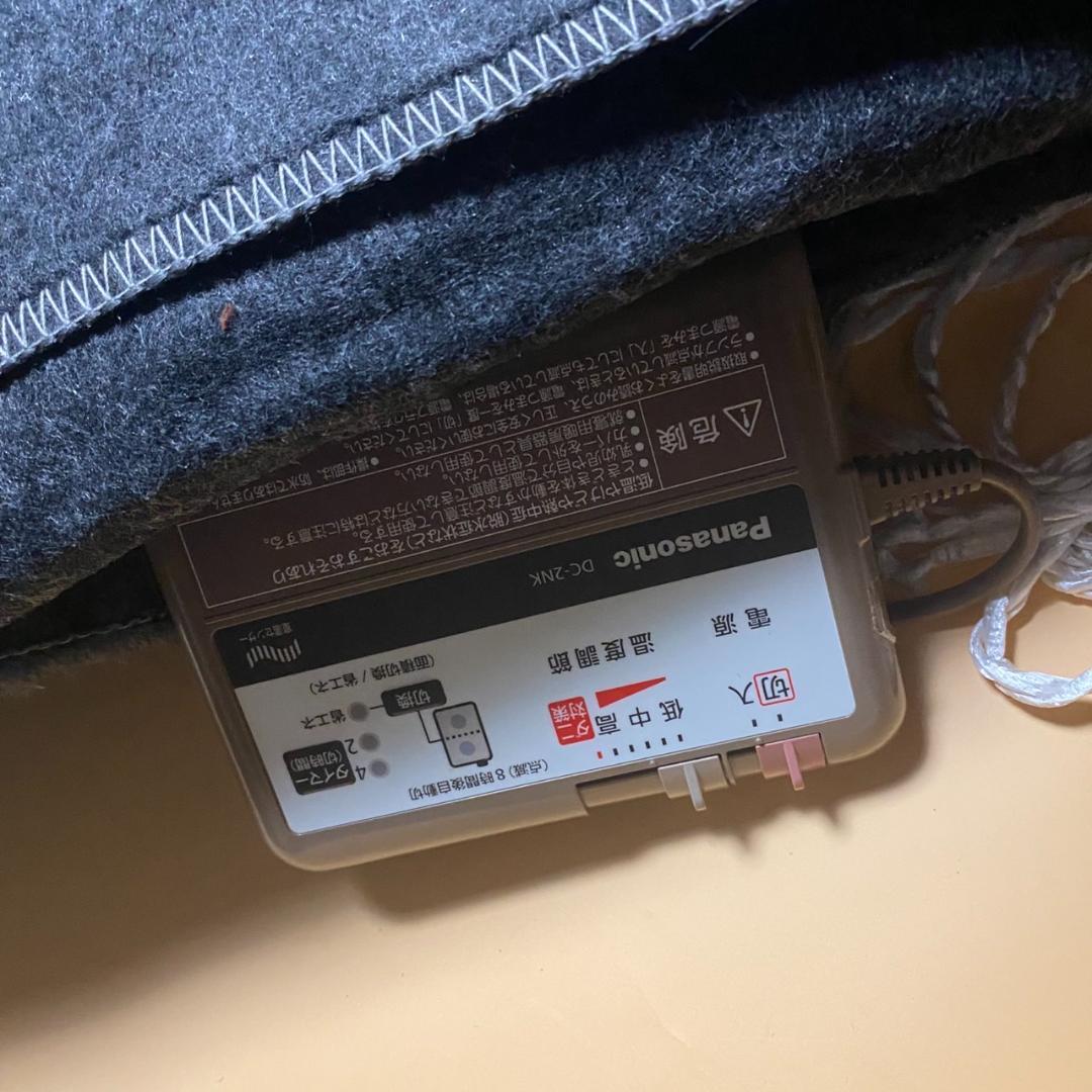 Panasonic DC-2NK 電気カーペット ベージュ　箱、取説付き