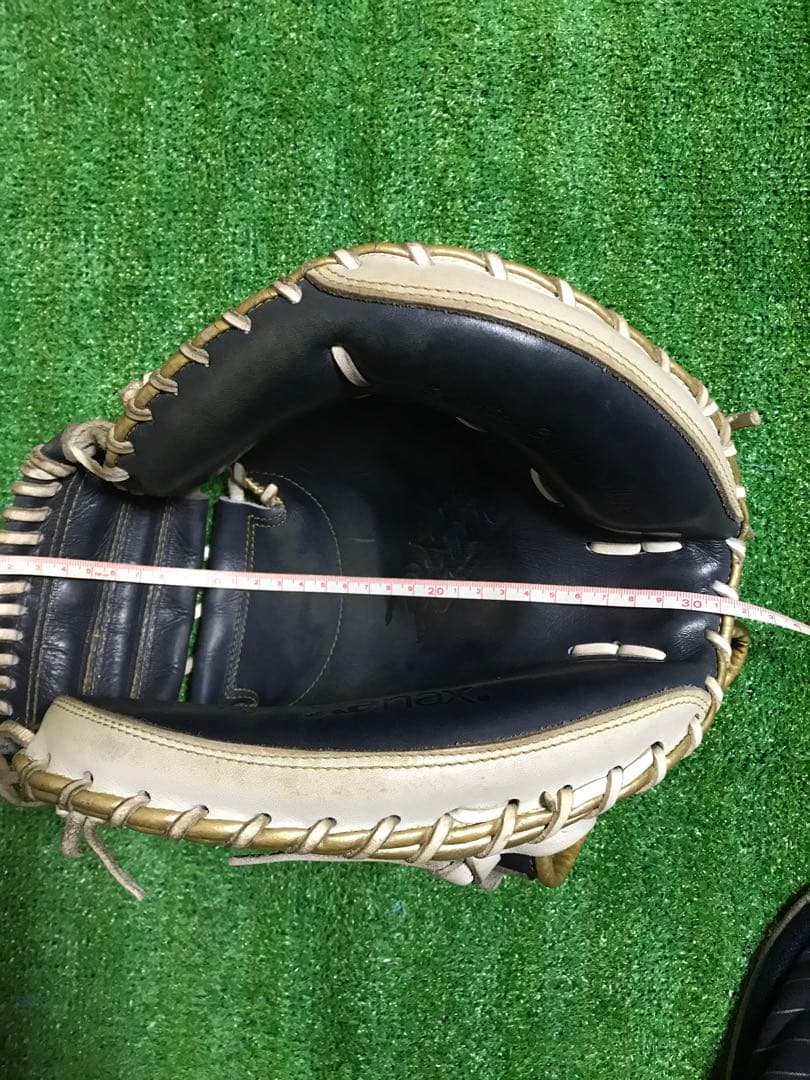 3424　ザナックス　軟式キャッチャーミット　型抜群！　即戦力！