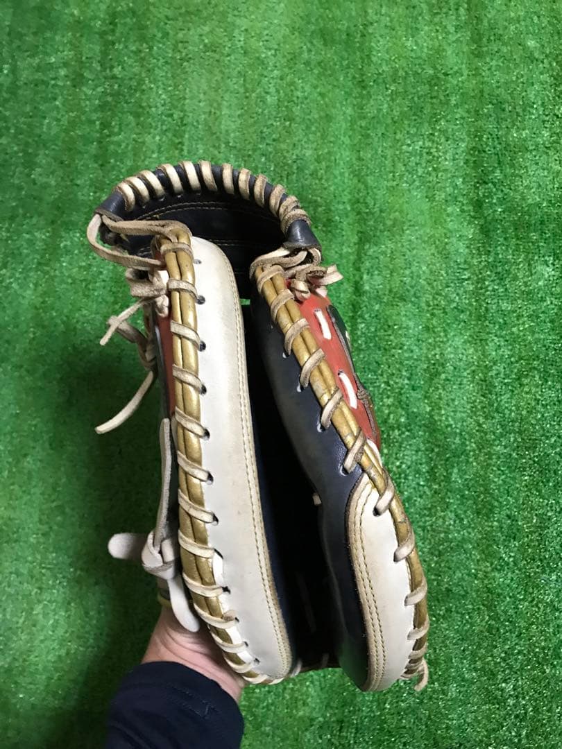 3424　ザナックス　軟式キャッチャーミット　型抜群！　即戦力！