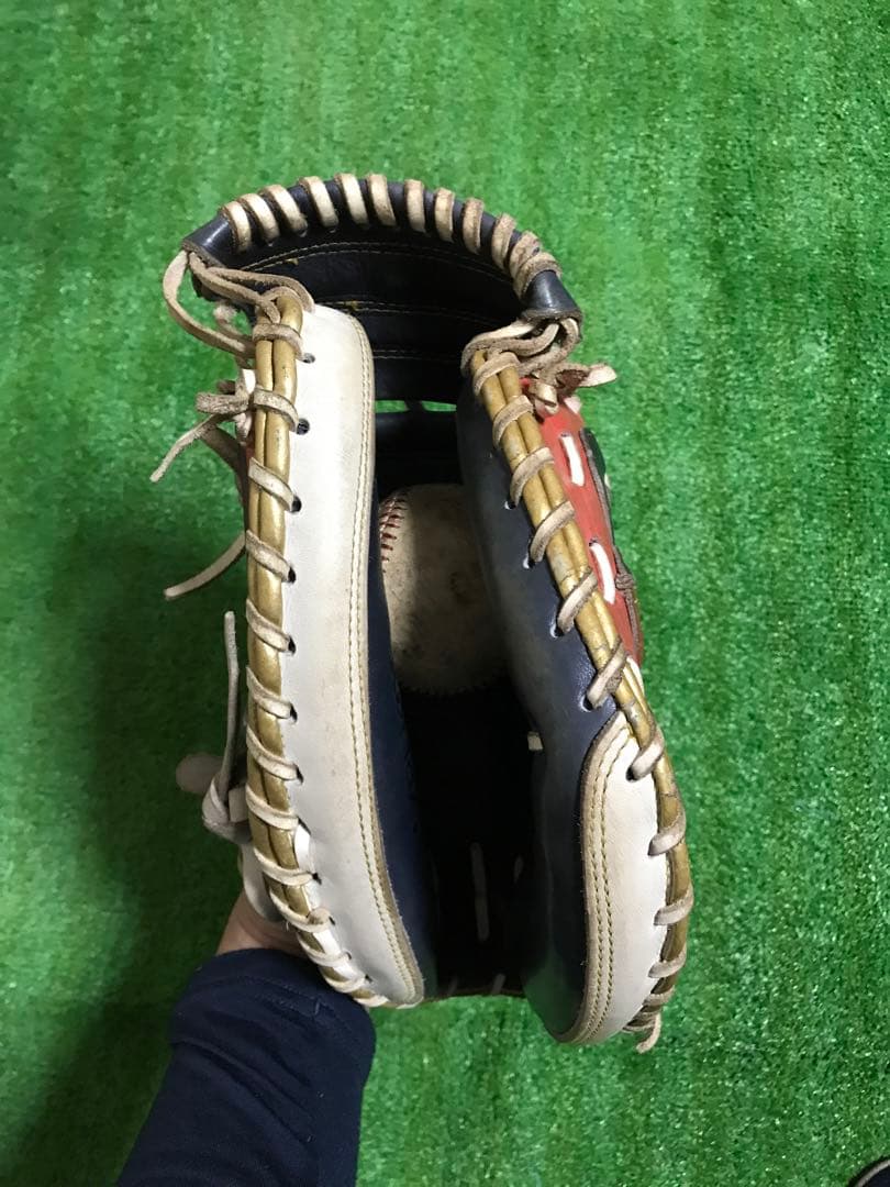 3424　ザナックス　軟式キャッチャーミット　型抜群！　即戦力！