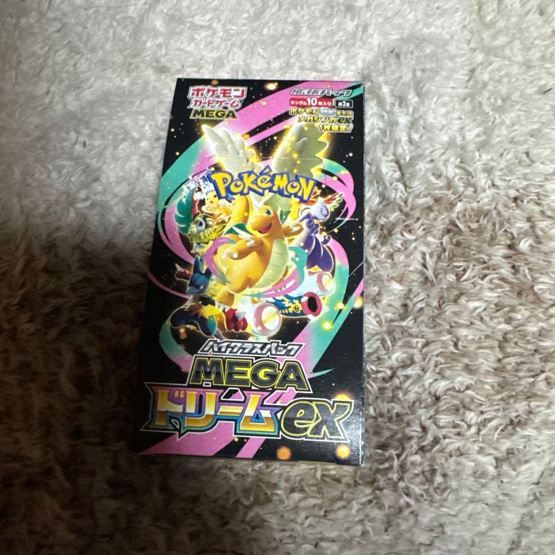 新品　未開封　ポケモンカード　メガドリームex 1BOX