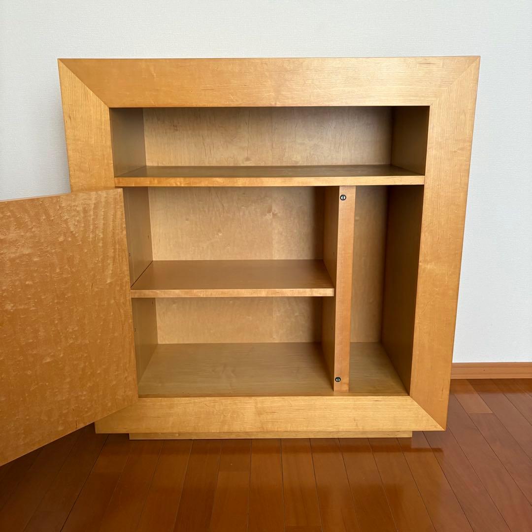 イデー IDEE SQUARE キャビネット チェスト バーズアイメープル