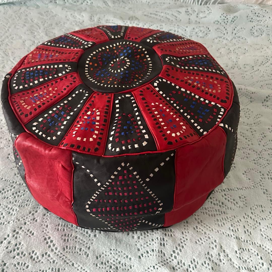 【新品未使用】モロッコプフ