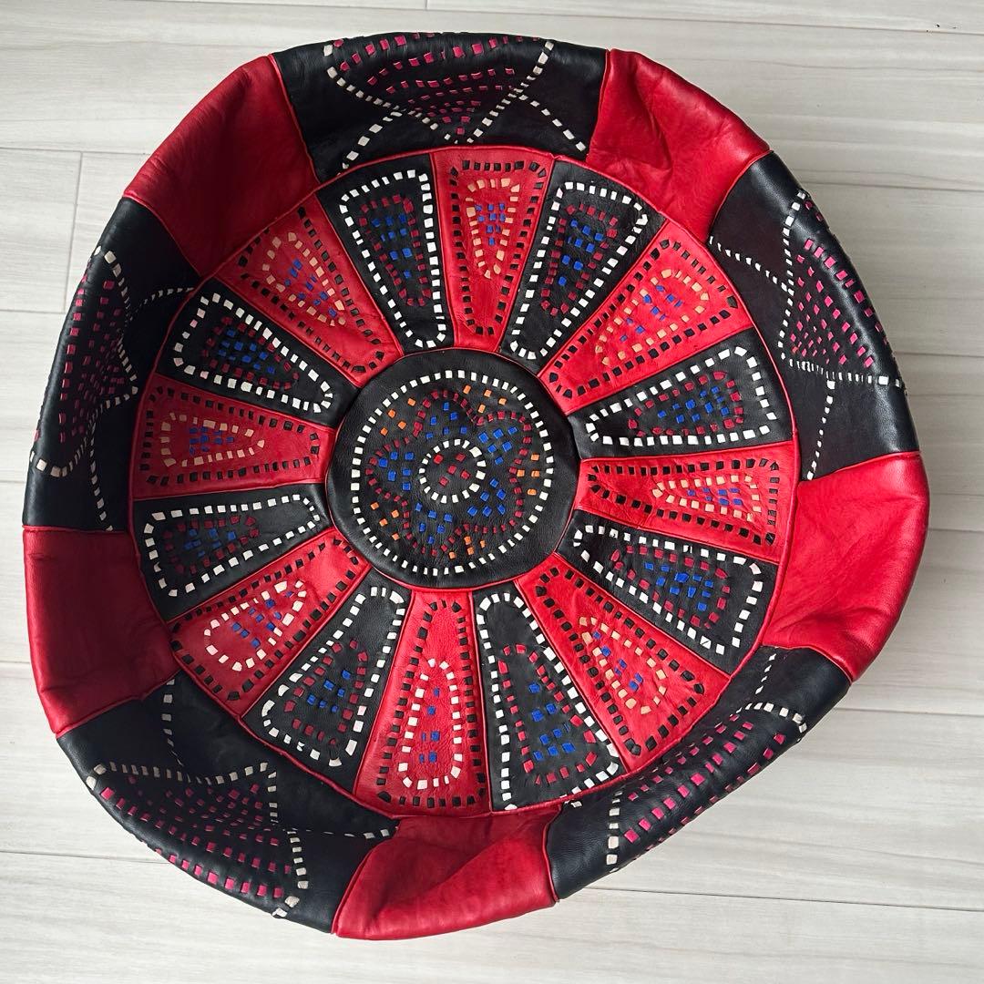 【新品未使用】モロッコプフ