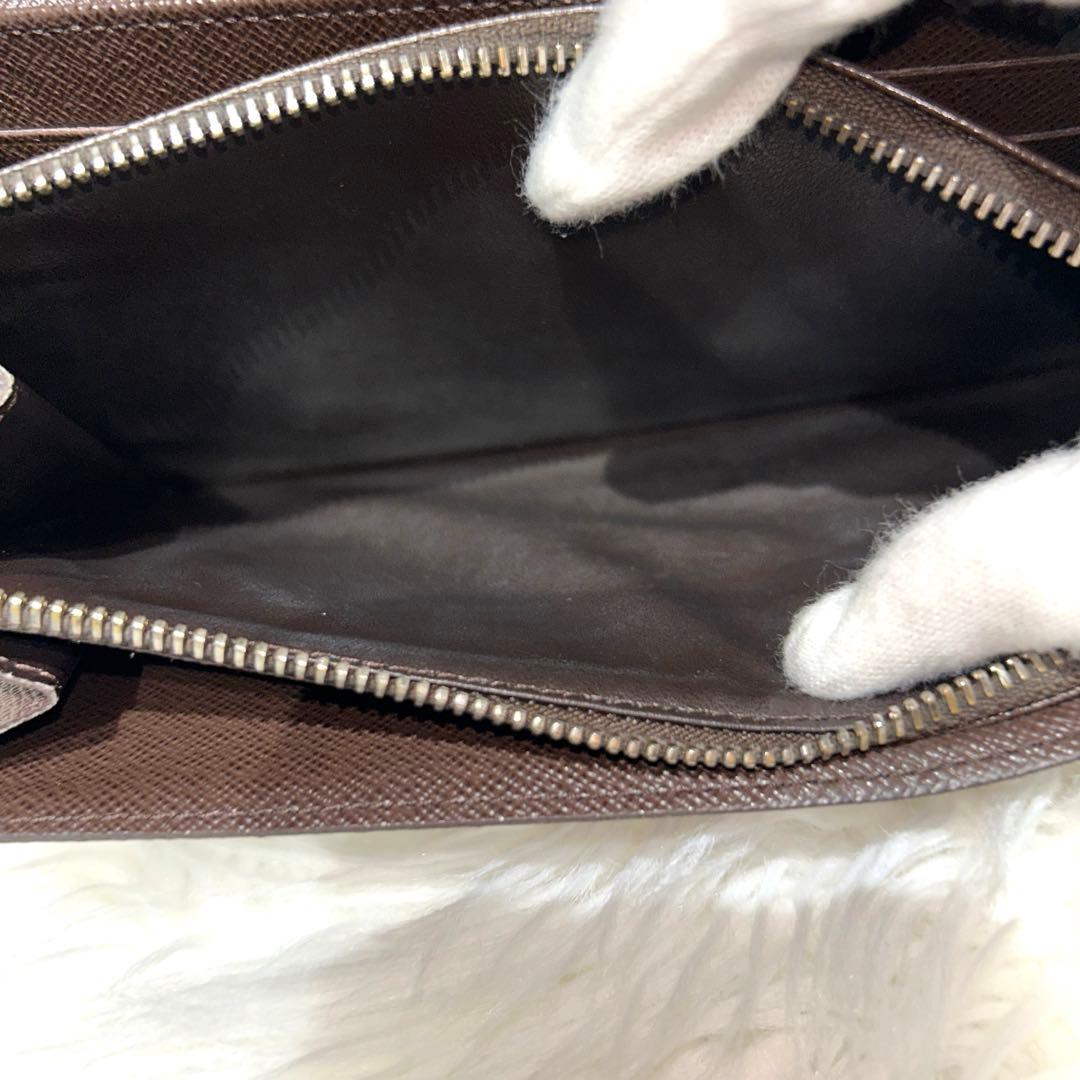 ルイヴィトン ポルトフォイユサラ ダミエエビヌ N61734