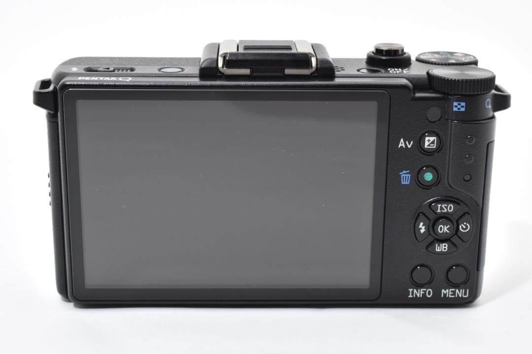 超美品 ペンタックス Q ミラーレスデジタルカメラボディ ブラック Pentax