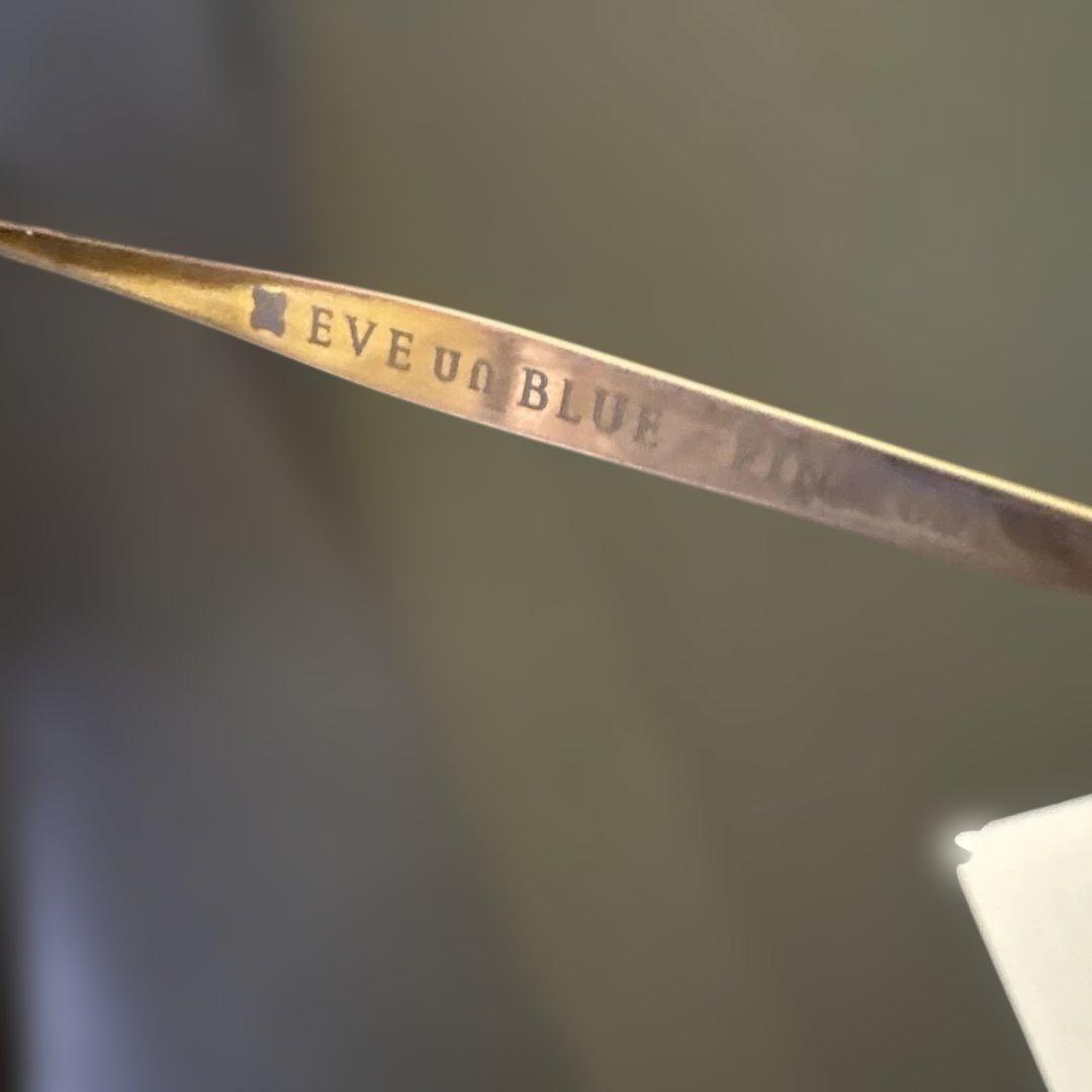 EVE un BLUE メガネ　ユニセックス