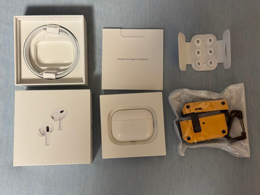 【正規品】AirPods Pro 2 本体 MQD83J/A ケースおまけ