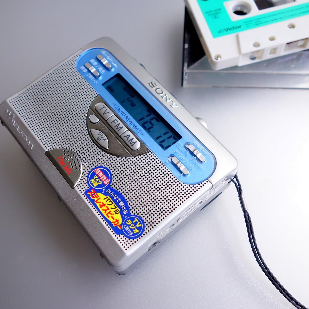 【動作整備品】WM-GX410 ソニーウォークマン カセットプレーヤー FMAM