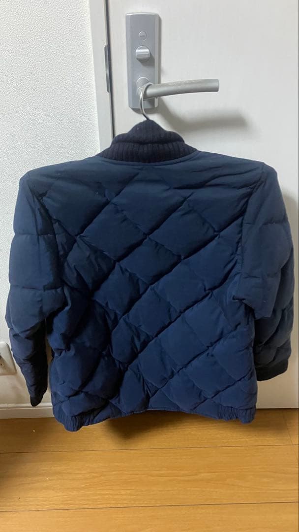 今日中値引きCrescent DownWorks ネイビー ダウンジャケット S