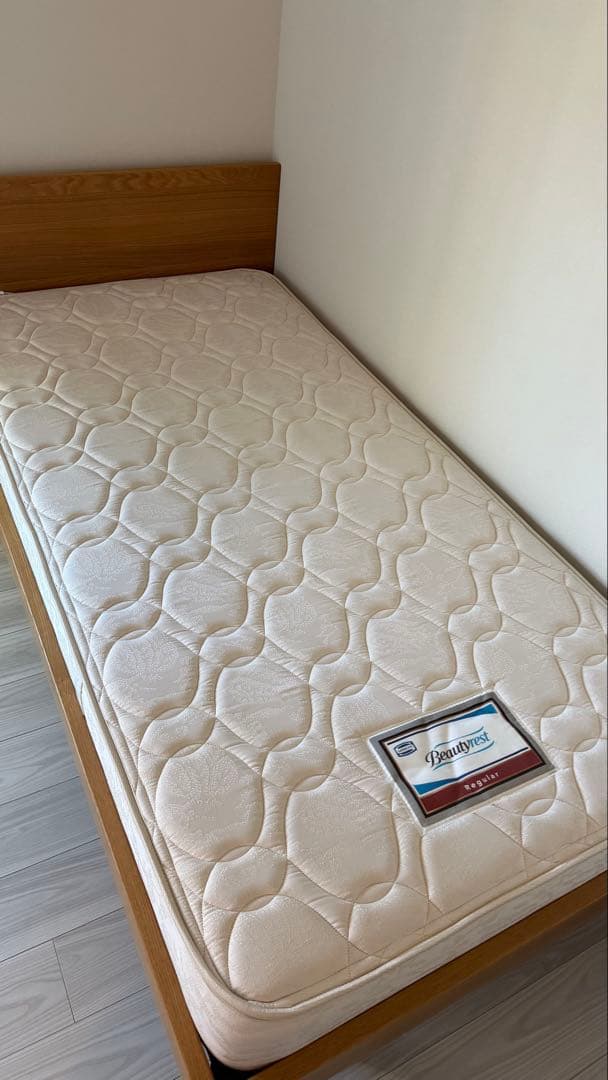 【美品】simmons シングルマットレス