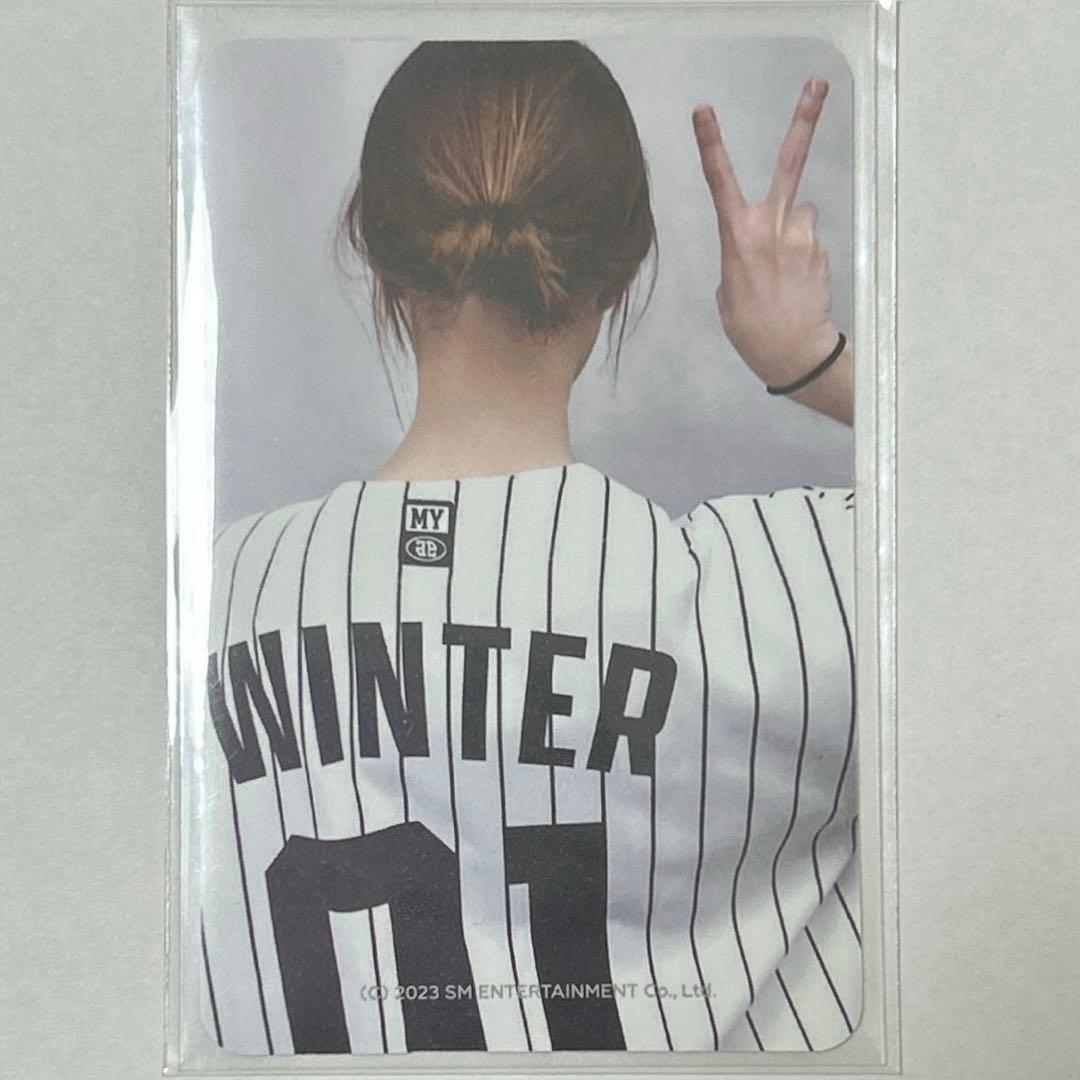 aespa better things 野球 ユニフォーム ウィンター トレカ