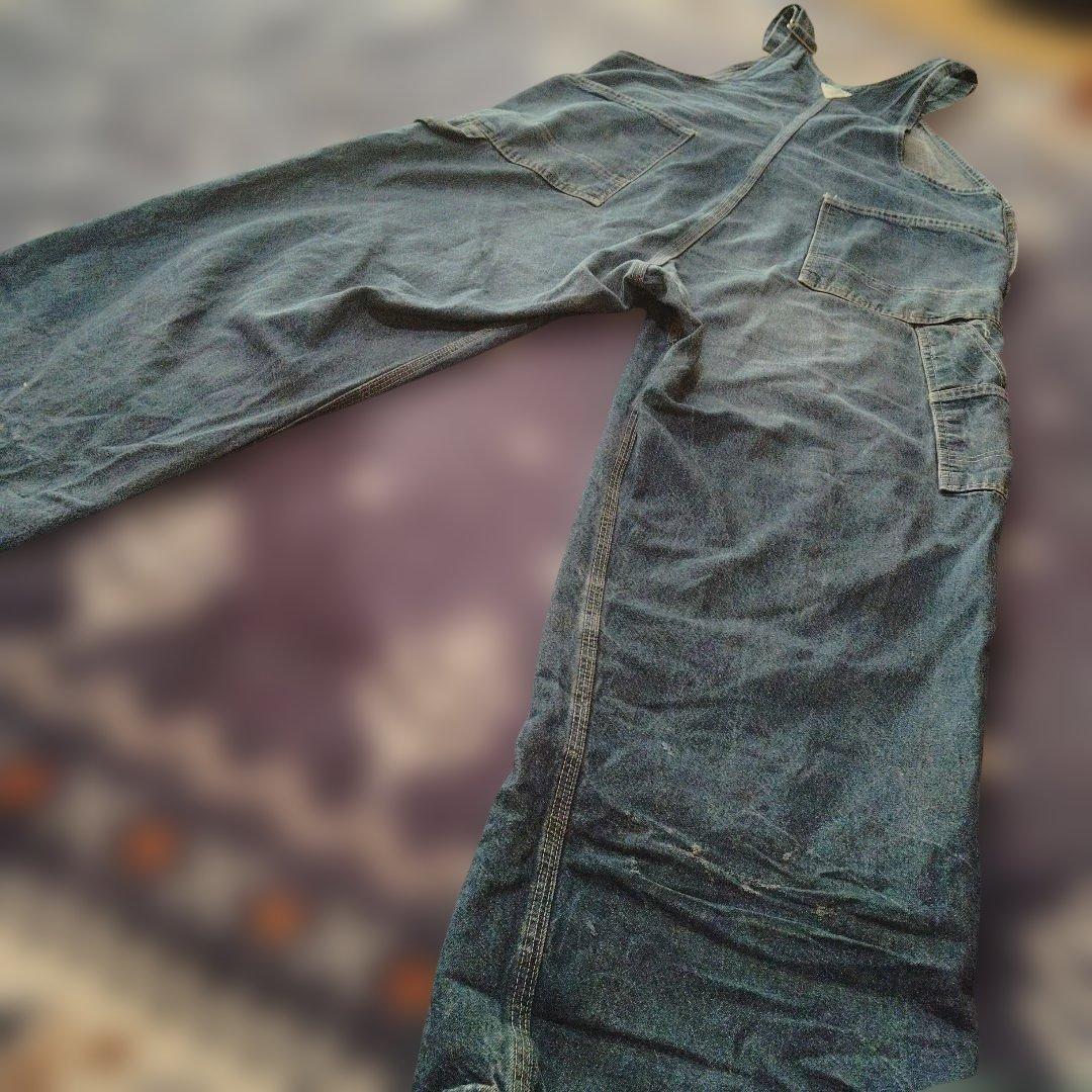 希少 60s オシュコシュ オーバーオール 緑タグ 42インチ ビンテージ