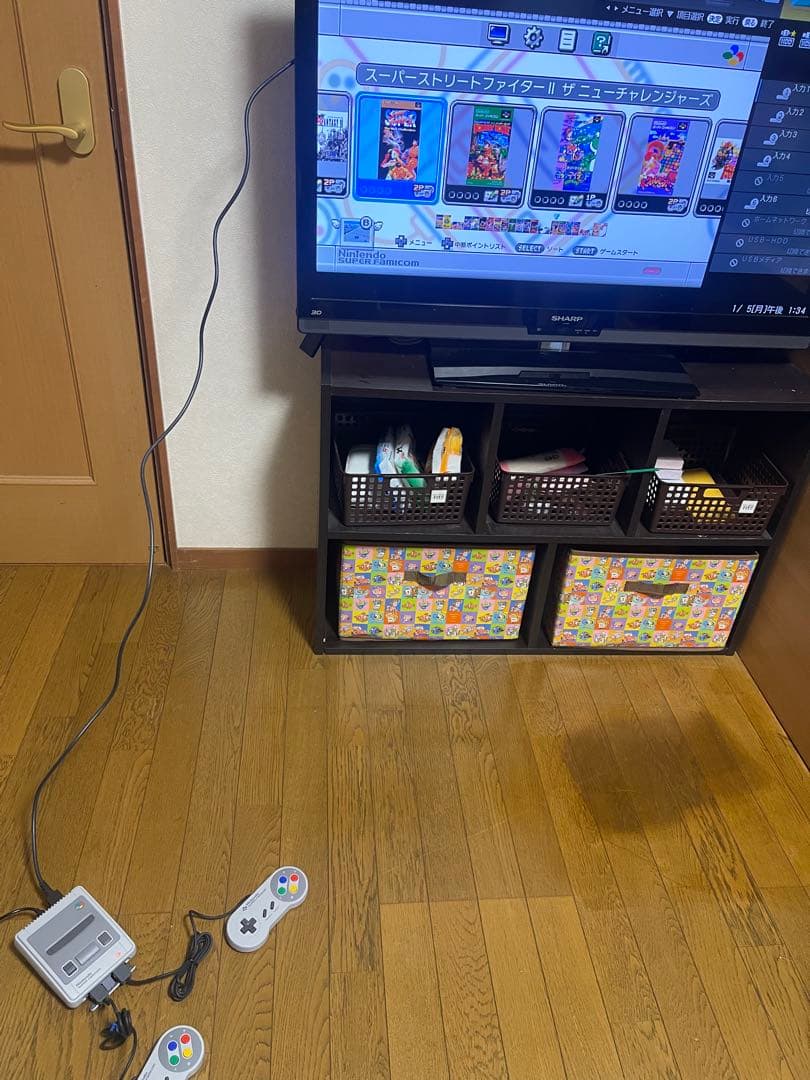 ニンテンドークラシックミニ スーパーファミコン　ACアダプタ付き