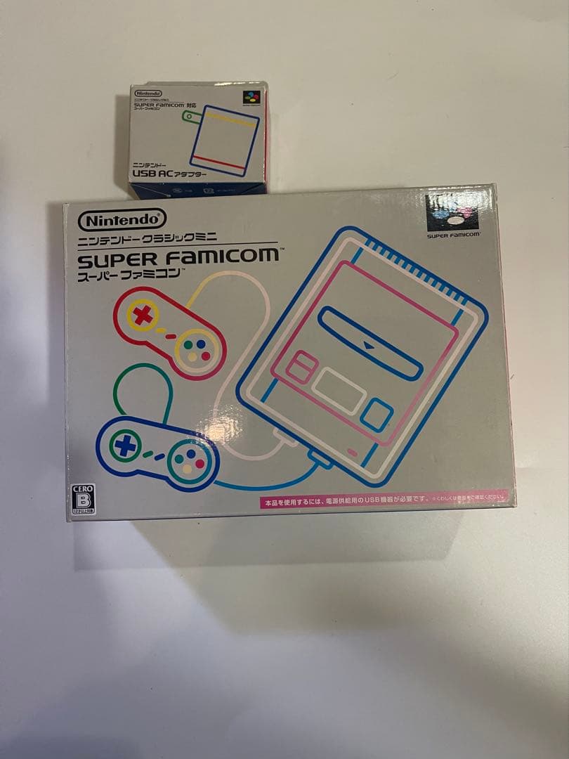 ニンテンドークラシックミニ スーパーファミコン　ACアダプタ付き