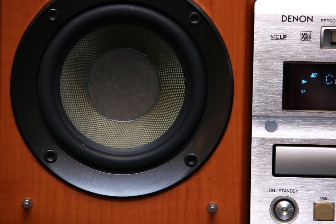 DENON　D-MS3　CD/MD/TUNER/USB　コンポ+スピーカー　美品