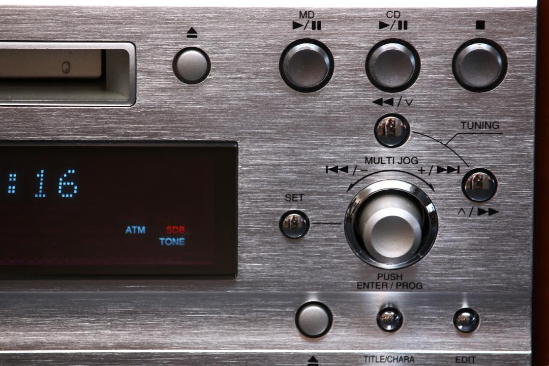 DENON　D-MS3　CD/MD/TUNER/USB　コンポ+スピーカー　美品