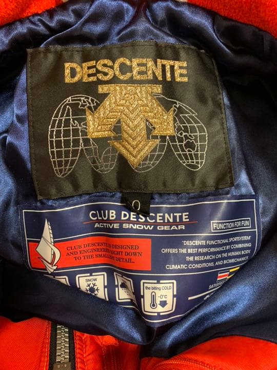 美品 90′s メンズ DESCENTE 上下 デサント スキーウェア