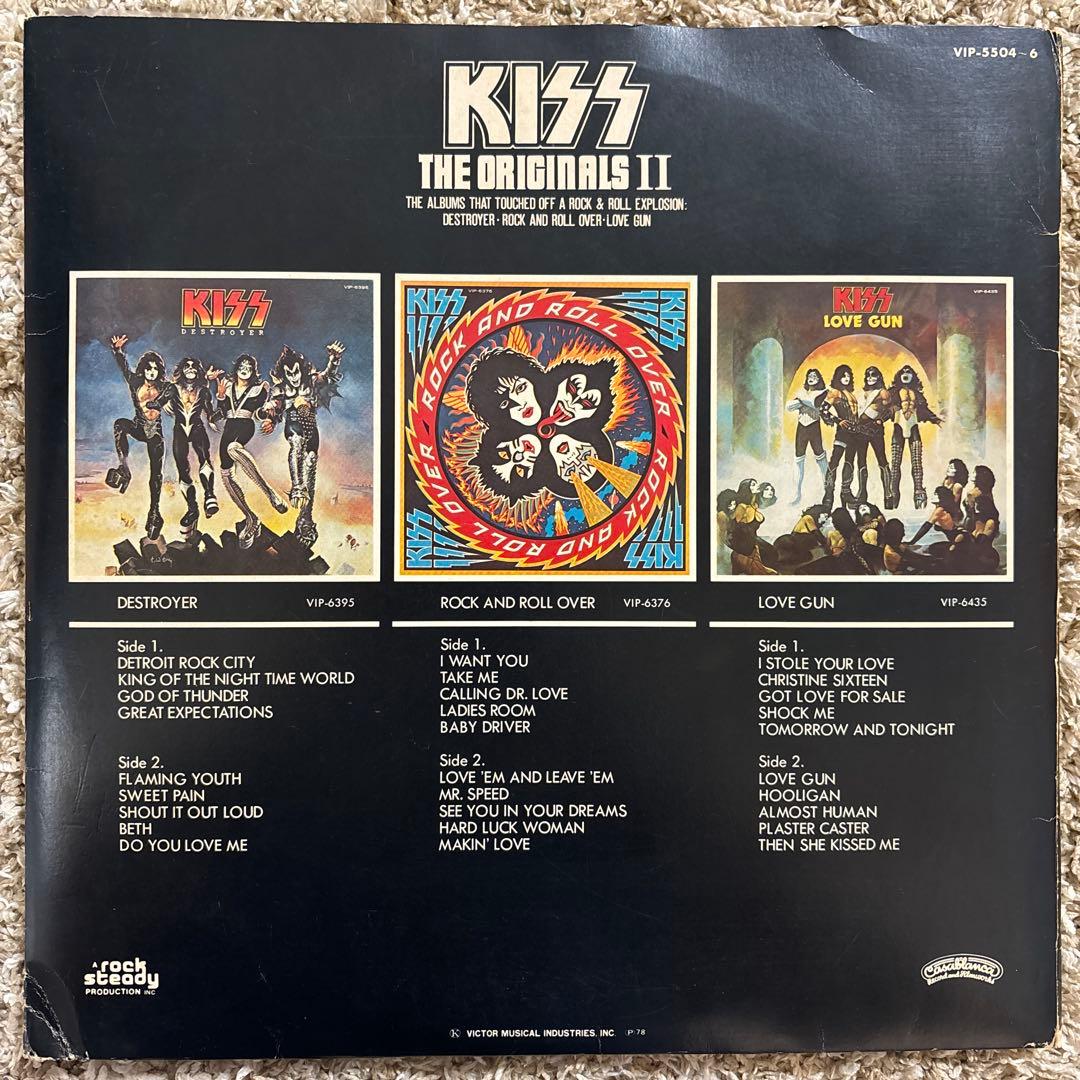 KISS THE ORIGINALS II キッス レコード 続 地獄の全貌