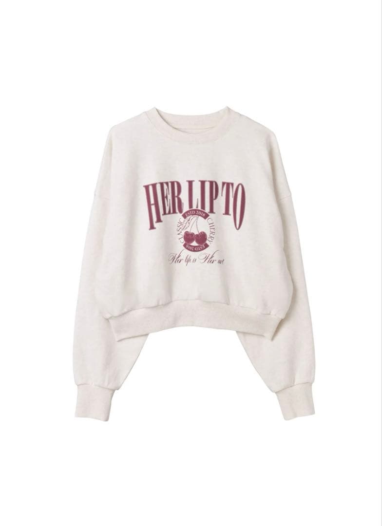 【値下げ中】herlipto Classic Cherry Sweatshirt