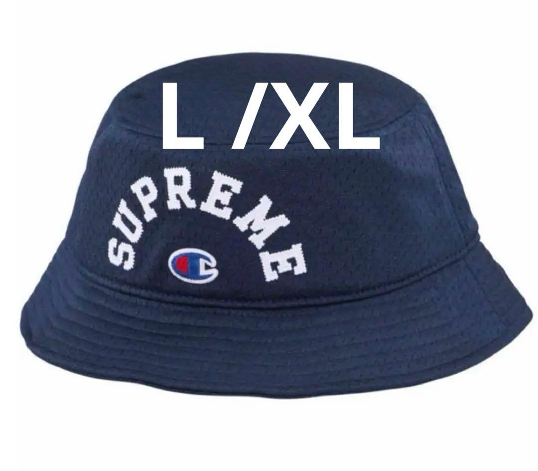 帽子 Supreme x Champion Mesh Crusher navy
