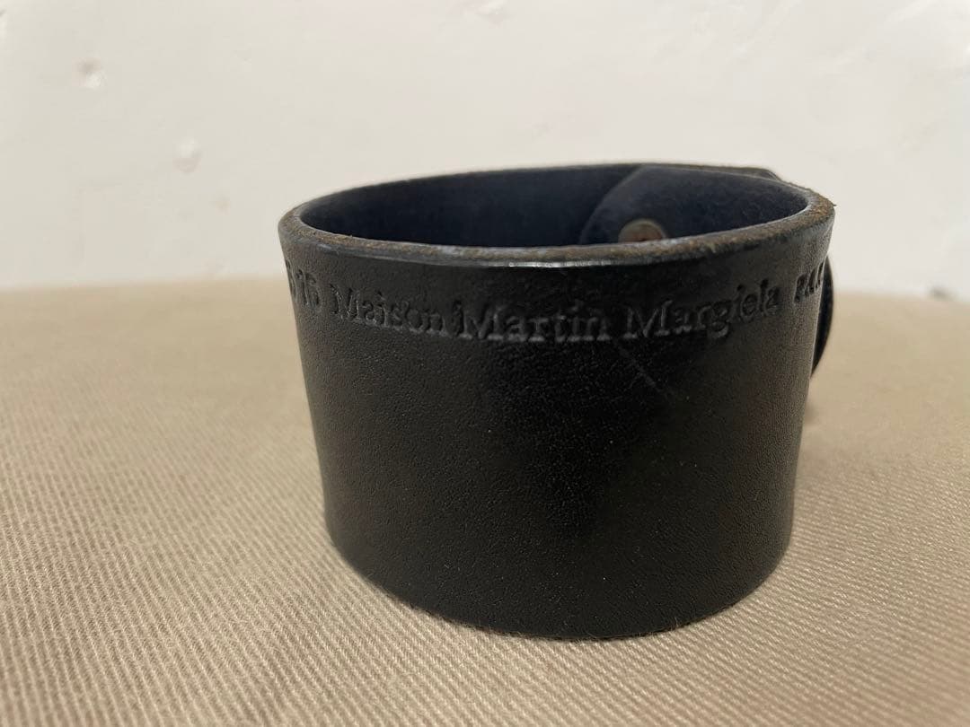 メゾンマルタンマルジェラ レザーブレスレット