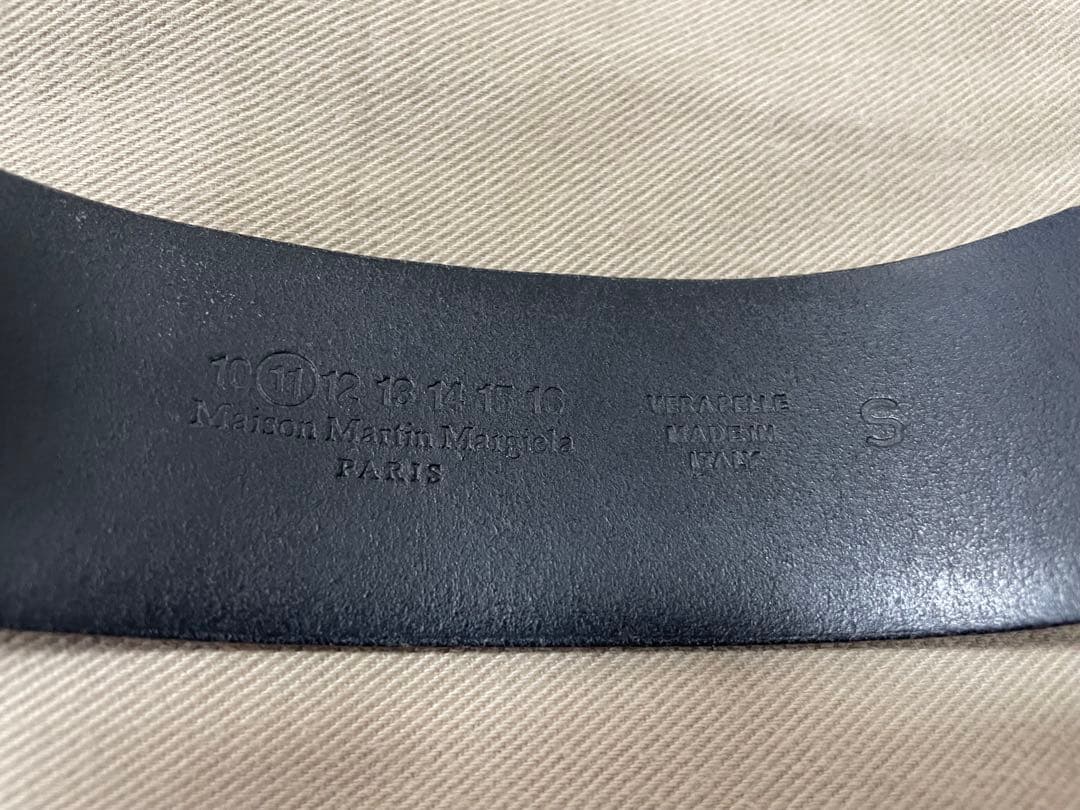 メゾンマルタンマルジェラ レザーブレスレット