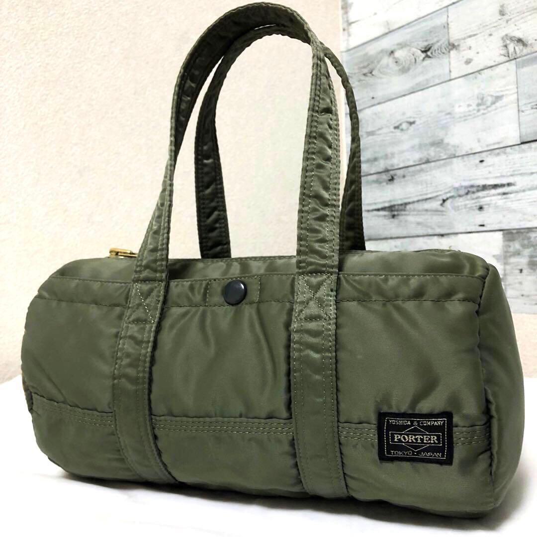 大人気✨希少 ポーター タンカー ミニボストンバッグS セージ 吉田カバン