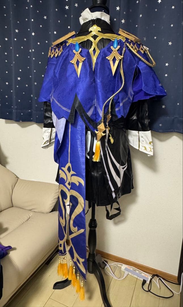 原神 クロリンデ　コスプレ　衣装　ウィッグ 武器つき