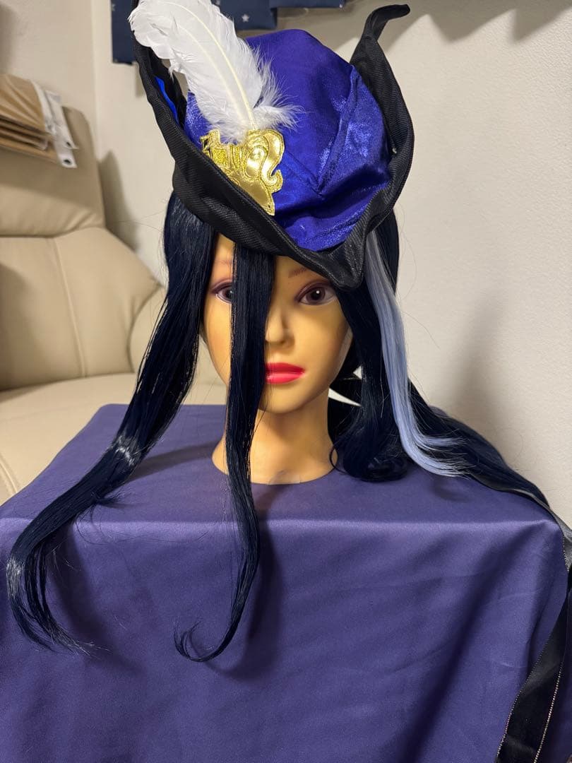 原神 クロリンデ　コスプレ　衣装　ウィッグ 武器つき
