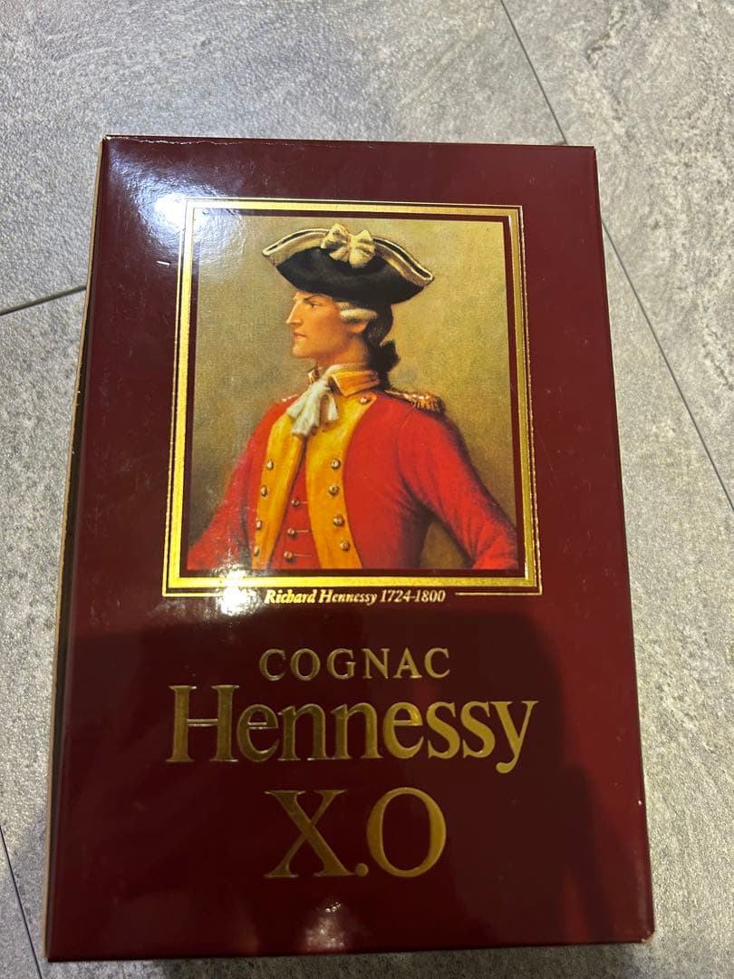 hennessy cognac x.o ヘネシー　コニャック　未開封　袋あり