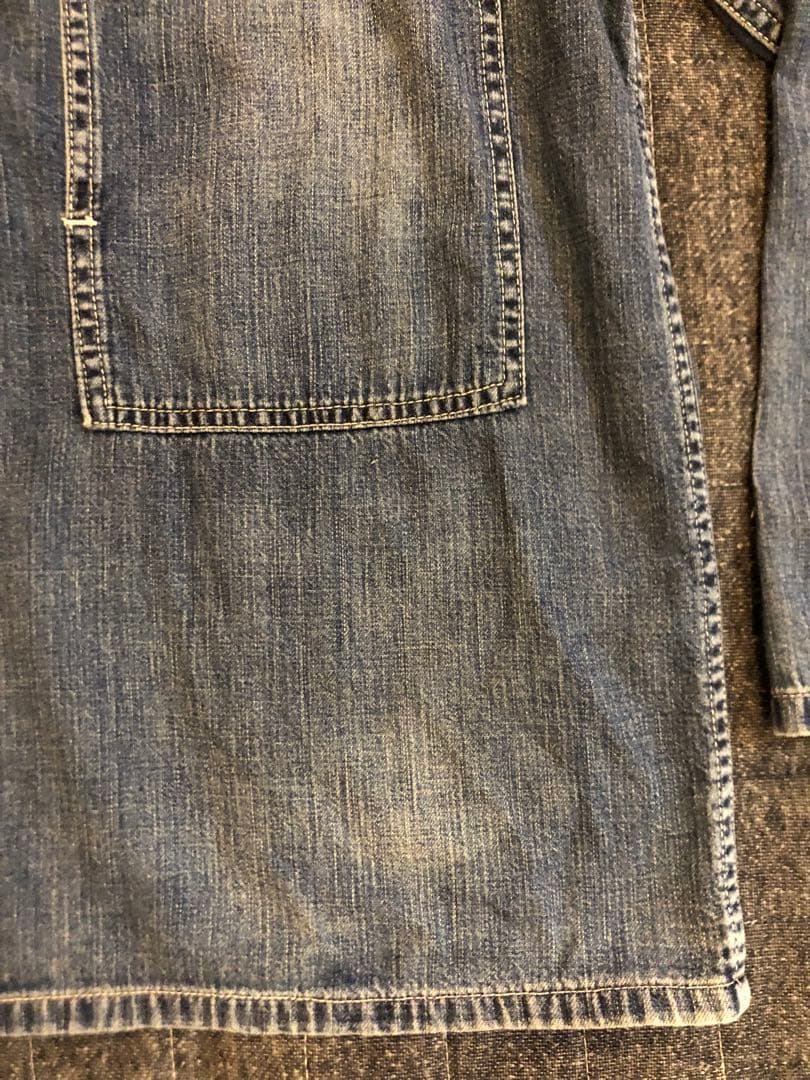 US ARMY M-35 米軍　デニム　プルオーバー　インディゴ