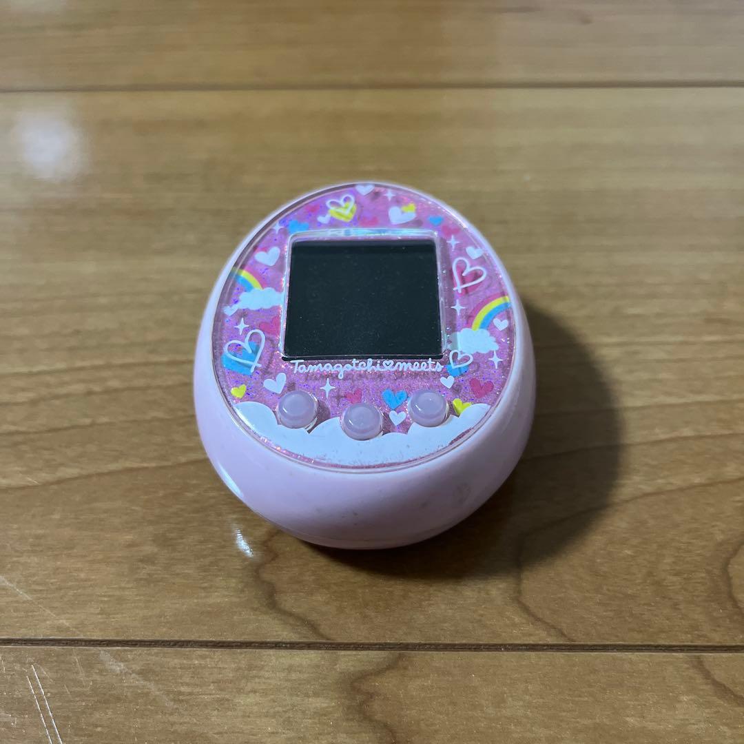 バンダイ たまごっちみーつ メルヘンみーつ ピンク色 中古品