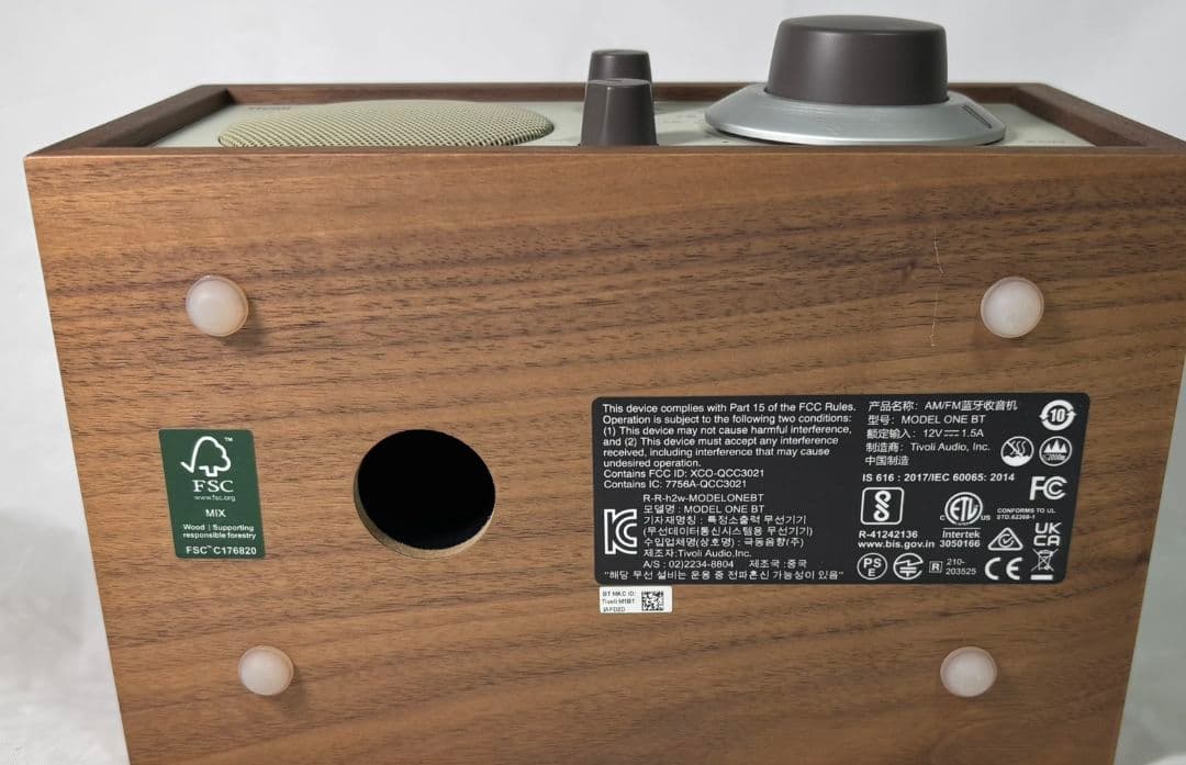 ラジオ・コンポ Tivoli Audio MODEL ONE BT