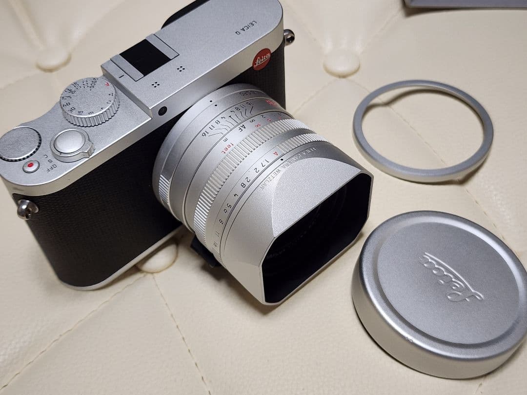 ライカQ Typ116 シルバー 付属品完備+プロテクター+非純正バッテリー