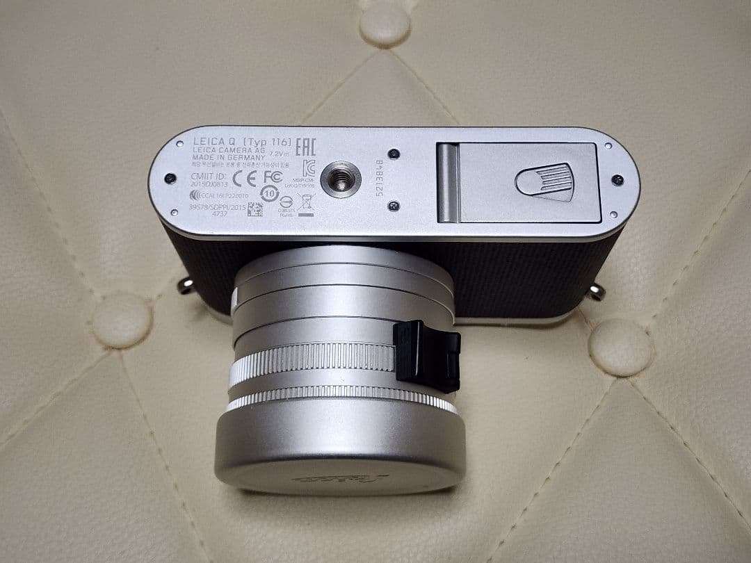 ライカQ Typ116 シルバー 付属品完備+プロテクター+非純正バッテリー