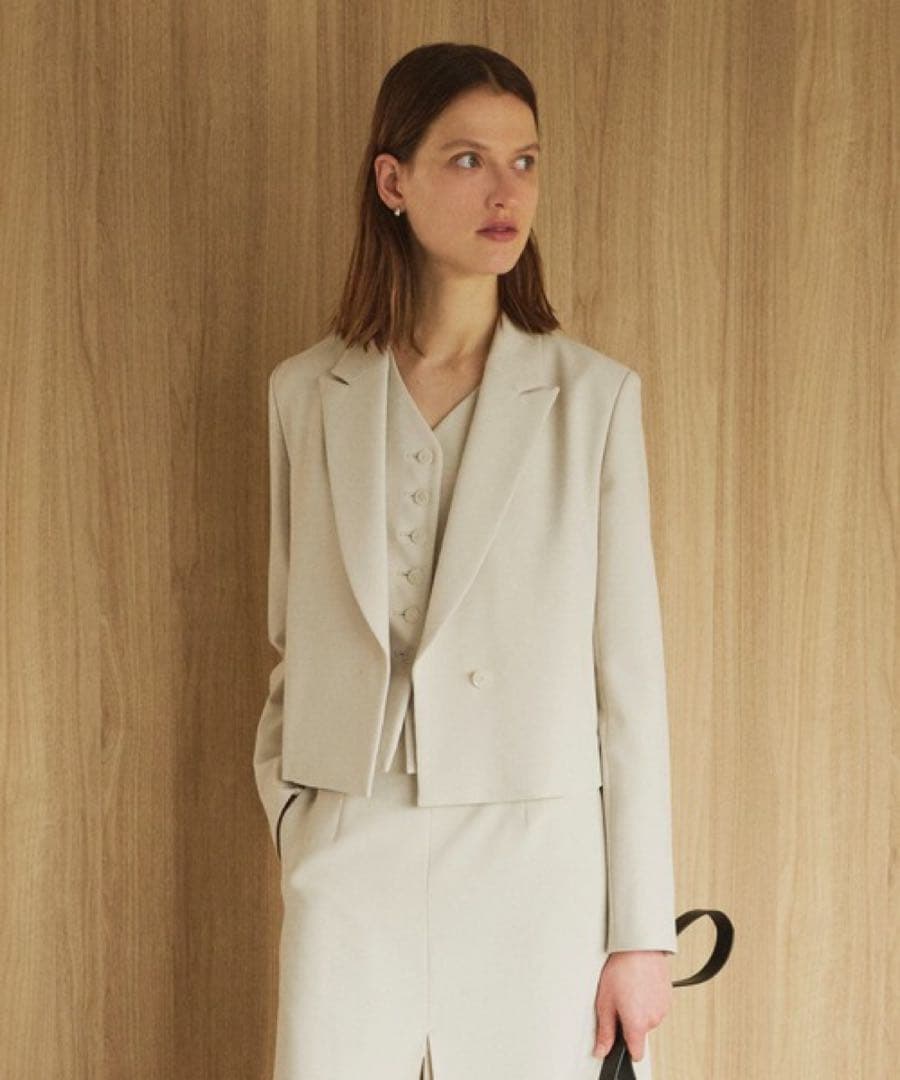 アルアバイル　ルルウィルビー ギャバショートジャケット