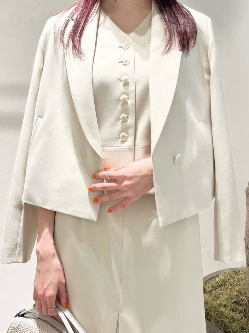 アルアバイル　ルルウィルビー ギャバショートジャケット