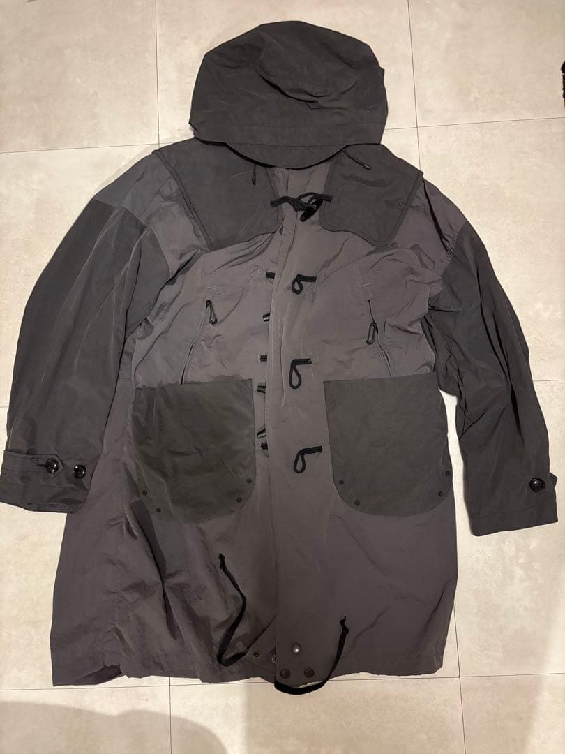 norbit ダッフルモッズコート ナイロン