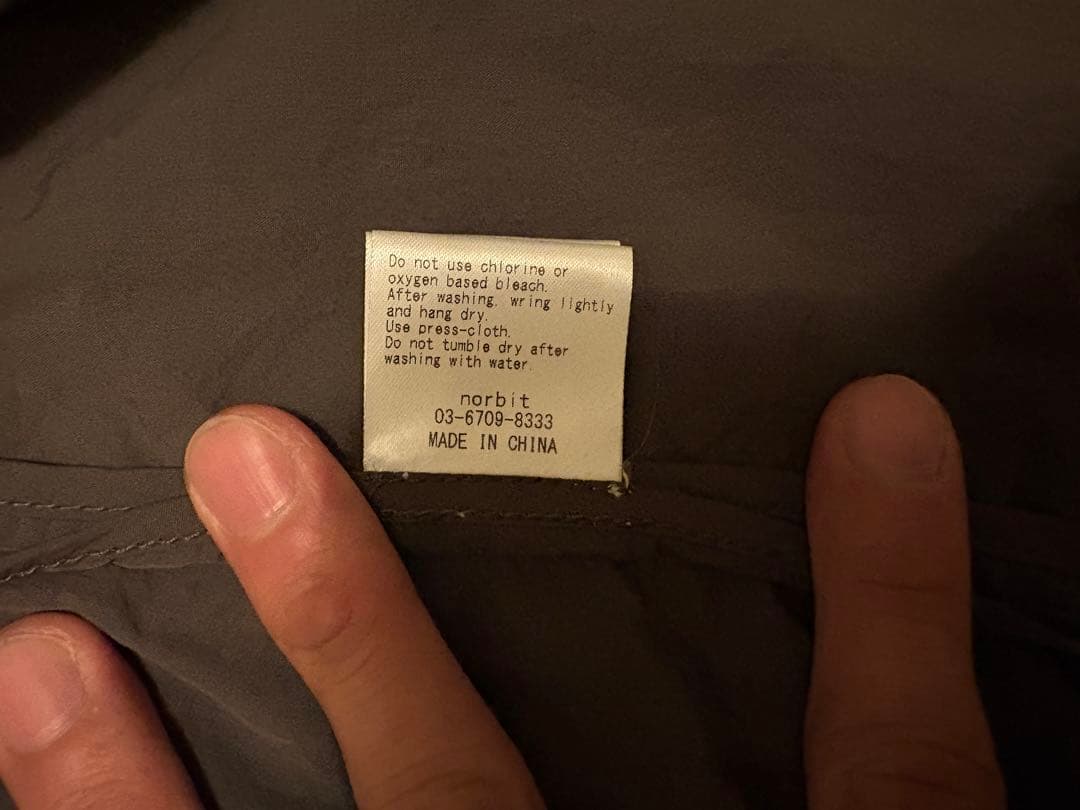 norbit ダッフルモッズコート ナイロン