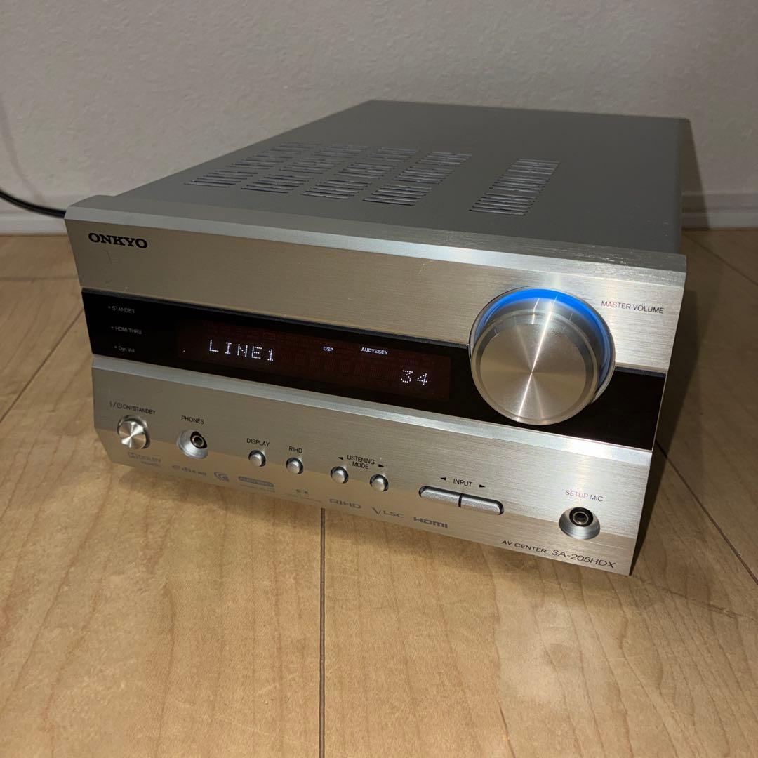 【美品】ONKYO SA-205HDX AVセンター AVアンプリモコン付属