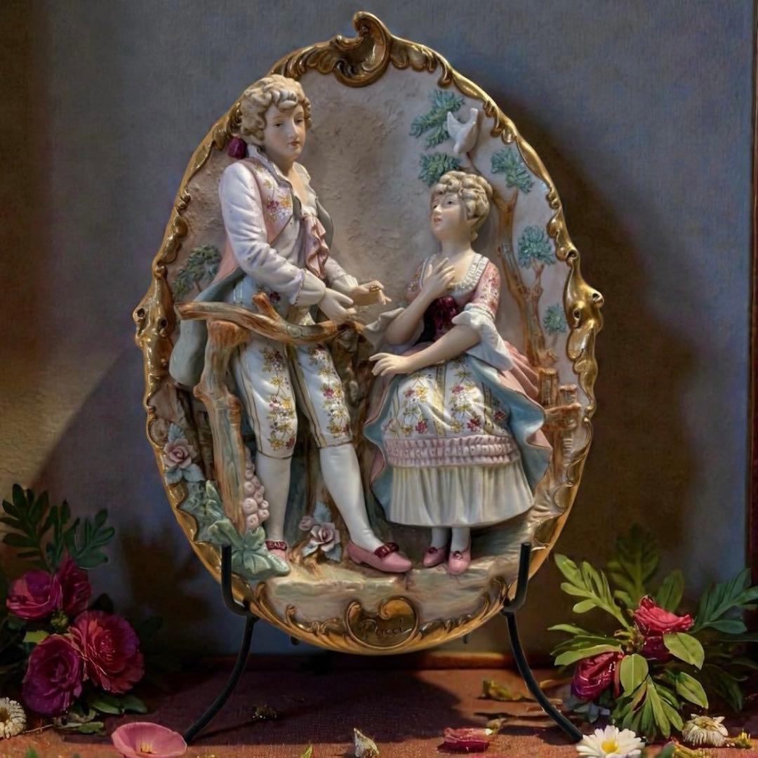 T*n様 【美品】 アンティークドール 陶器人形 マイセン 瀬戸 昭和レトロ