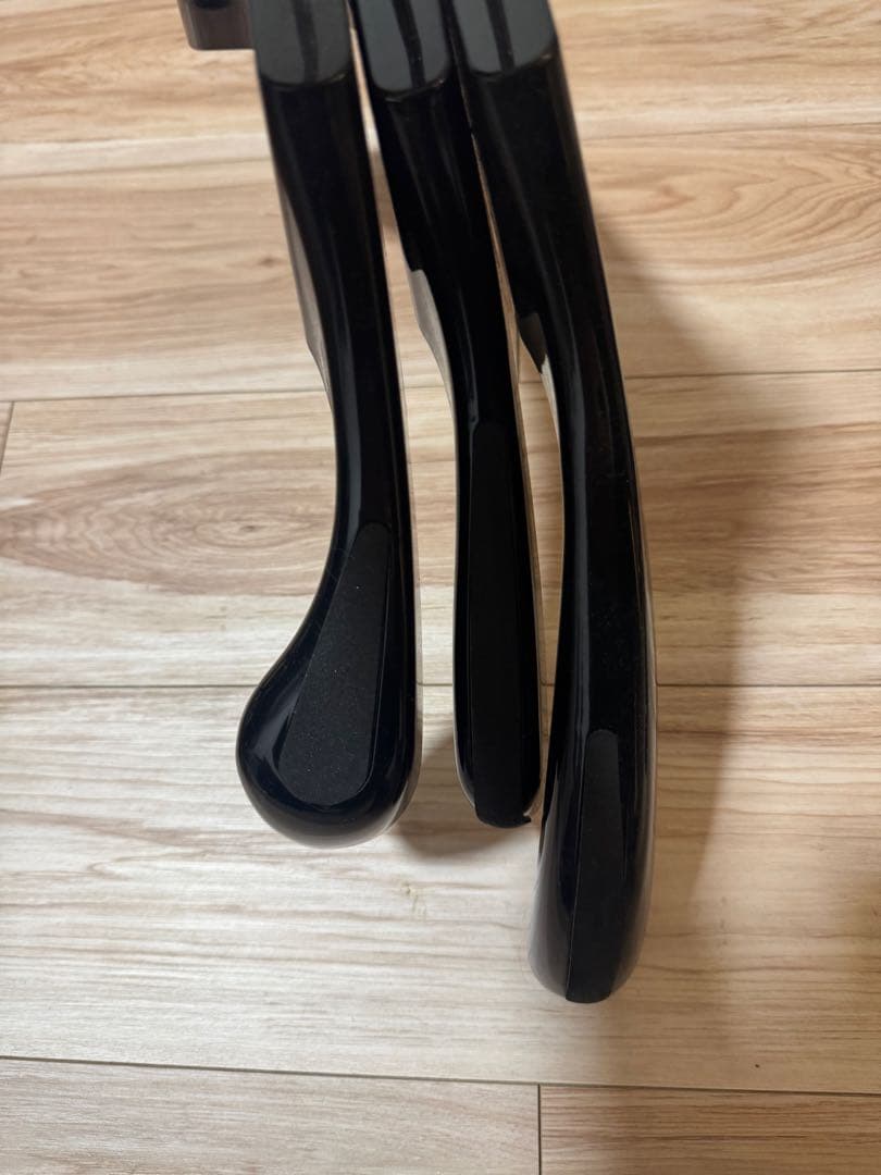 CELINE ブラックハンガー 7本セット