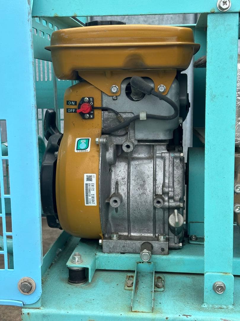 RX1. ツルミガソリンエンジン式高圧洗浄機 HPJ-550WE2