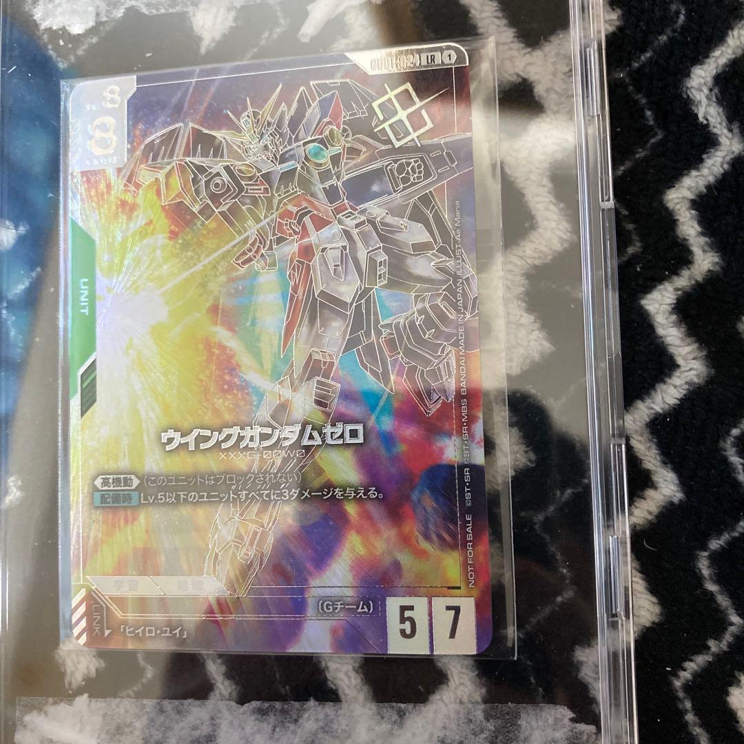 ガンダムカードゲーム　ウイングガンダムゼロ CS優勝プロモ