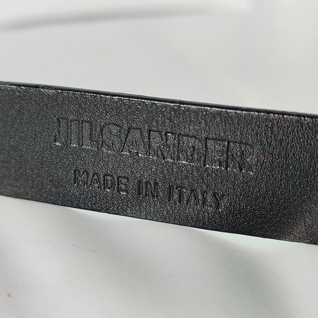【極美品】JIL SANDER ジルサンダー　高級ドレスベルト　イタリア製正規品