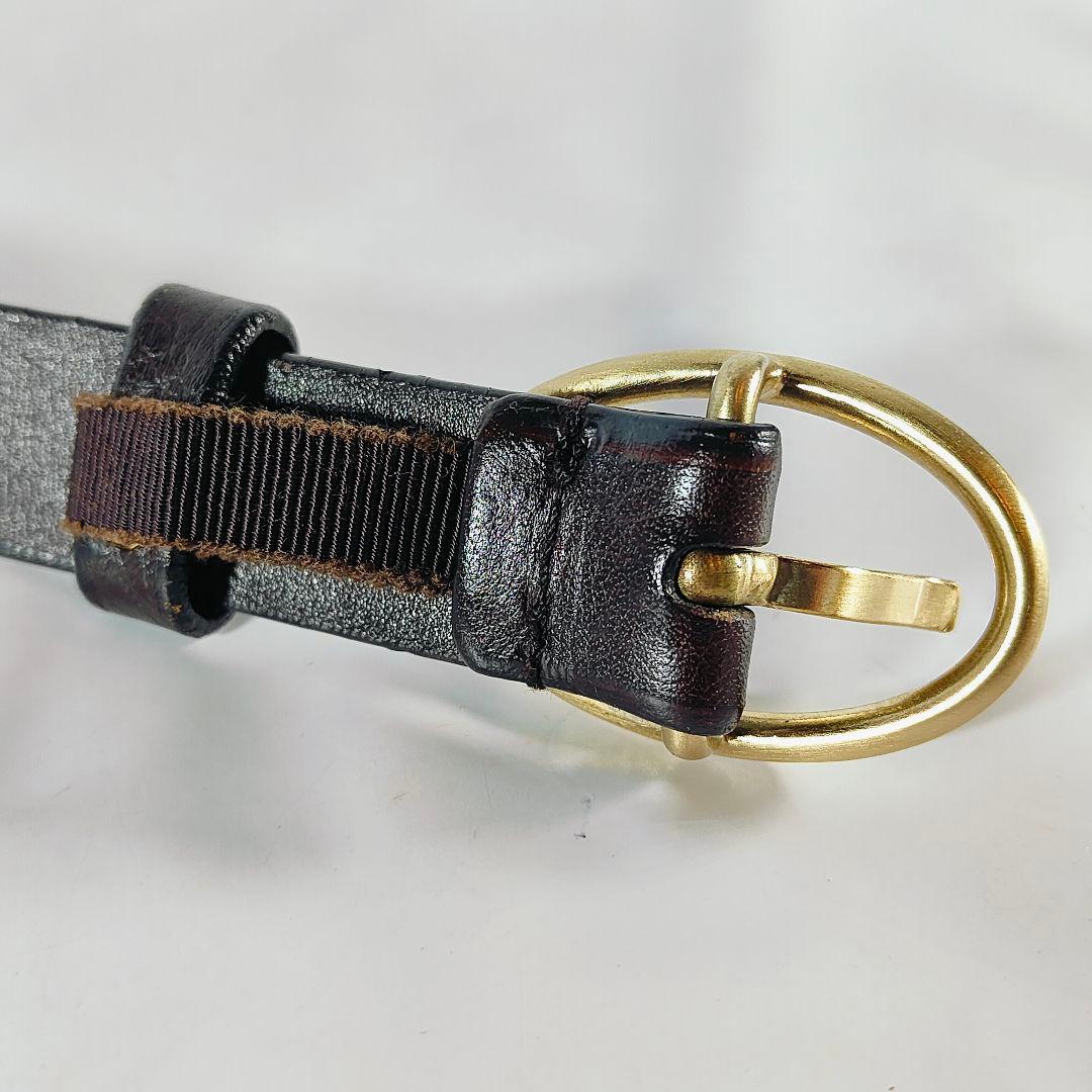 【極美品】JIL SANDER ジルサンダー　高級ドレスベルト　イタリア製正規品